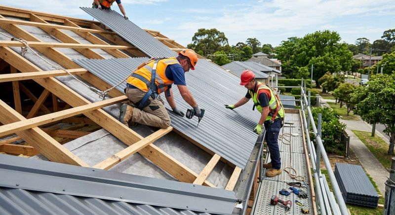 Steel Roof Installation in Fredericksburg, VA